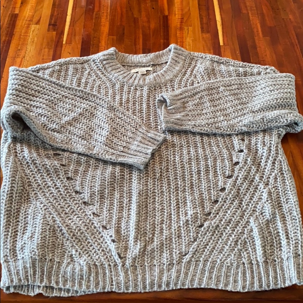 Grey Knitted Sweater